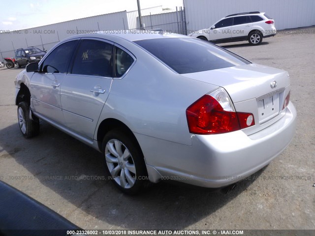 JNKAY01E26M104612 - 2006 INFINITI M35 SPORT SILVER photo 3