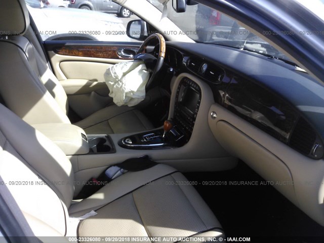 SAJWA79B08SH24165 - 2008 JAGUAR XJ8 L SILVER photo 5