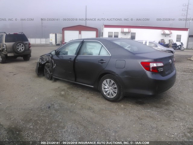 4T1BF1FK6CU003192 - 2012 TOYOTA CAMRY SE/LE/XLE 灰色 照片 3