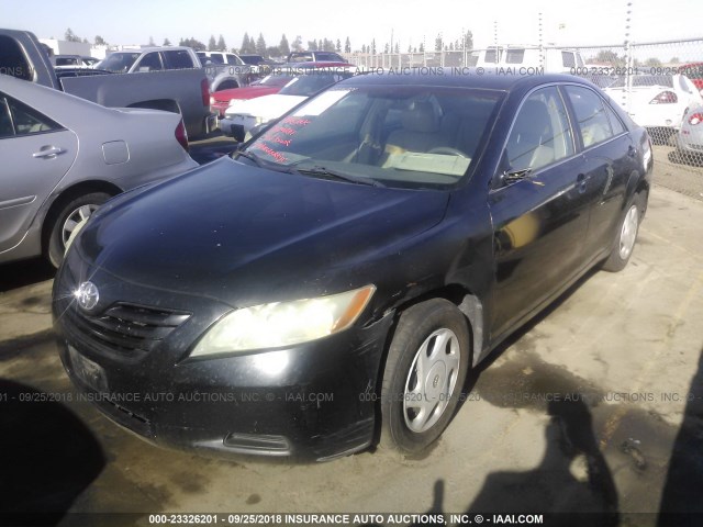 4T1BE46KX7U516066 - 2007 TOYOTA CAMRY NEW GENERAT CE/LE/XLE/SE BLACK photo 2