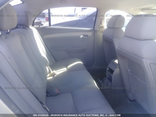 1G1ZG57B18F225519 - 2008 CHEVROLET MALIBU LS 银色 照片 8
