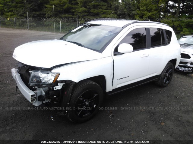 1C4NJDEB8GD781633 - 2016 JEEP COMPASS LATITUDE 白色 照片 2