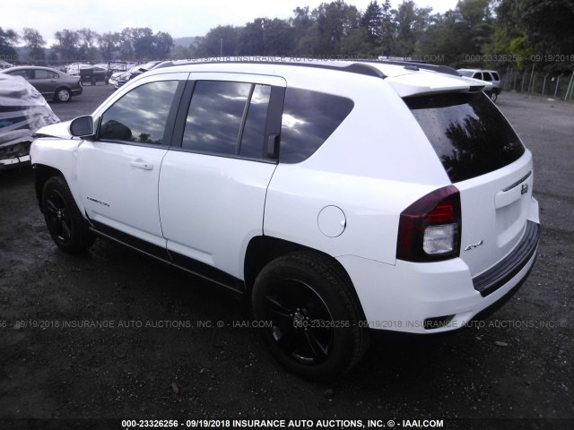1C4NJDEB8GD781633 - 2016 JEEP COMPASS LATITUDE 白色 照片 3