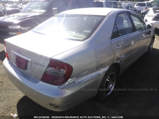 4T1BE32K74U828941 - 2004 TOYOTA CAMRY LE/XLE/SE SILVER photo 4