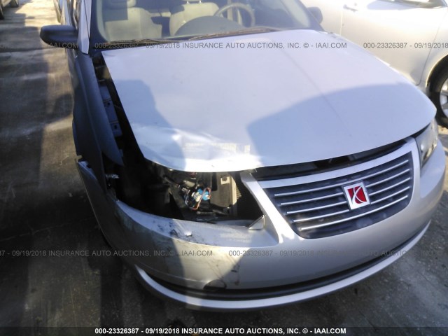 1G8AJ55F67Z202031 - 2007 SATURN ION LEVEL 2 银色 照片 6