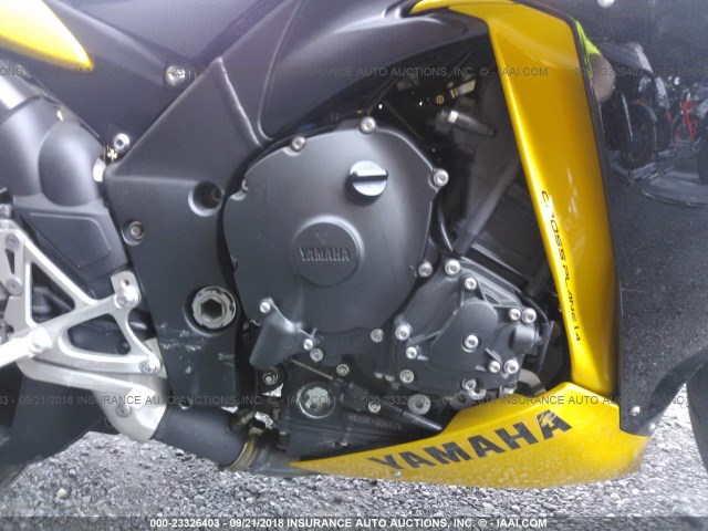 JYARN23E89A004585 - 2009 YAMAHA YZFR1 YELLOW photo 8