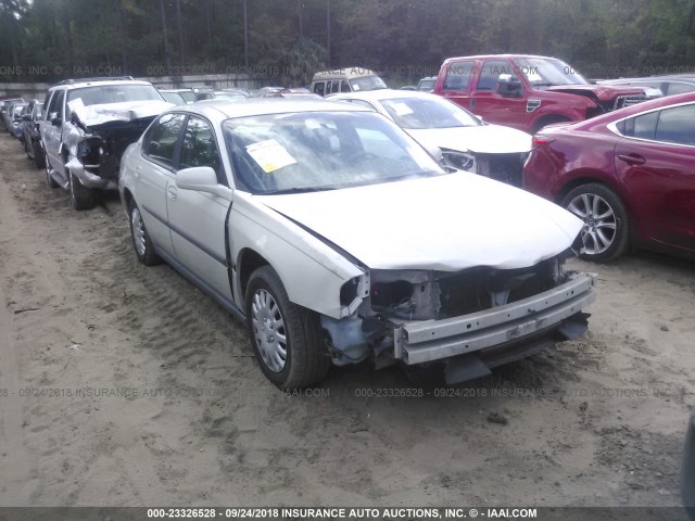 2G1WF52E749120025 - 2004 CHEVROLET IMPALA BEIGE photo 1