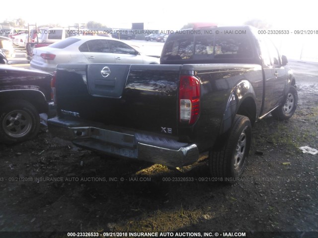 1N6BD06T07C440269 - 2007 NISSAN FRONTIER KING CAB XE BLACK photo 4