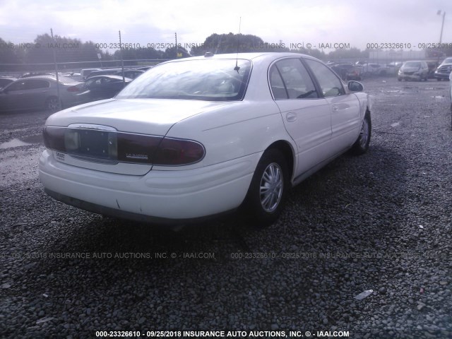 1G4HR54K14U168516 - 2004 BUICK LESABRE LIMITED WHITE photo 4