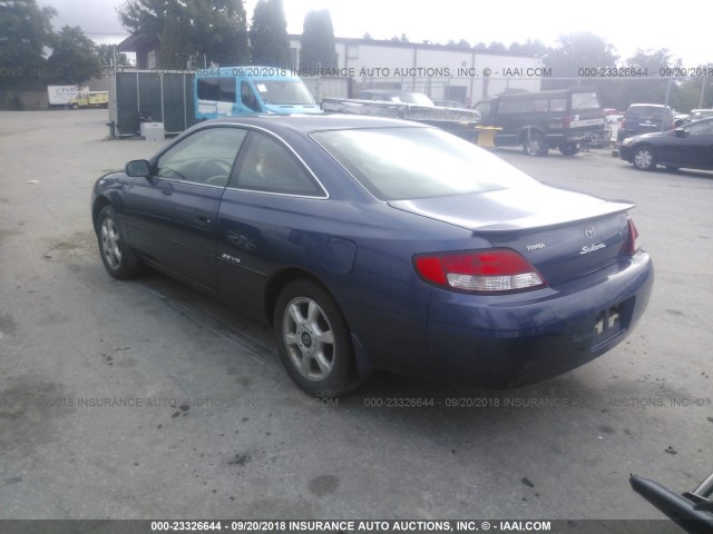 2T1CF22P3YC268723 - 2000 TOYOTA CAMRY SOLARA SE/SLE Bənövşəyi foto 3