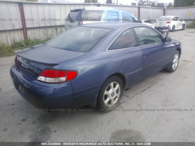 2T1CF22P3YC268723 - 2000 TOYOTA CAMRY SOLARA SE/SLE Bənövşəyi foto 4