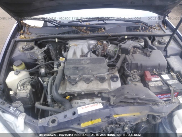 4T1BF30K73U542814 - 2003 TOYOTA CAMRY LE/XLE/SE Mavi foto 10