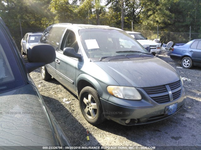 2D4GP44L76R896448 - 2006 DODGE GRAND CARAVAN SXT BLUE photo 1