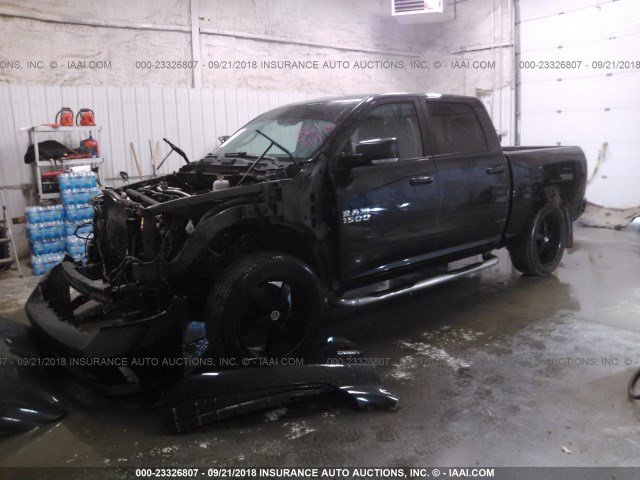 1C6RR7MT1DS661192 - 2013 RAM 1500 SPORT Dark Blue photo 2