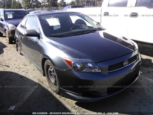 JTKDE167X60100024 - 2006 TOYOTA SCION TC 灰色 照片 1