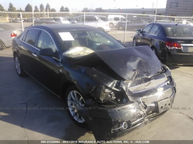 1G1ZK57788F201972 - 2008 CHEVROLET MALIBU LTZ 黑色 照片 1