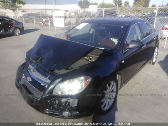 1G1ZK57788F201972 - 2008 CHEVROLET MALIBU LTZ 黑色 照片 2