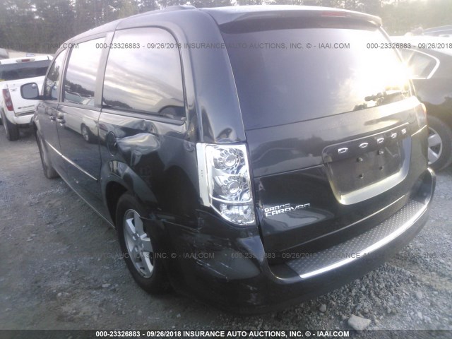 2D4RN3DG1BR743490 - 2011 DODGE GRAND CARAVAN MAINSTREET GRAY photo 3