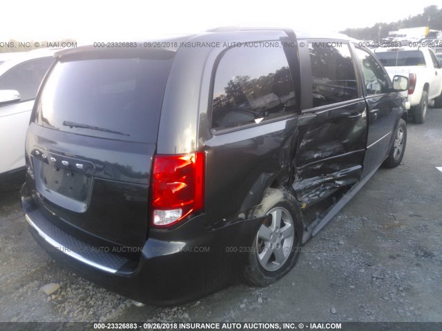 2D4RN3DG1BR743490 - 2011 DODGE GRAND CARAVAN MAINSTREET GRAY photo 4