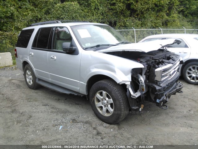 1FMJU1G57AEA93793 - 2010 FORD EXPEDITION XLT SILVER photo 1