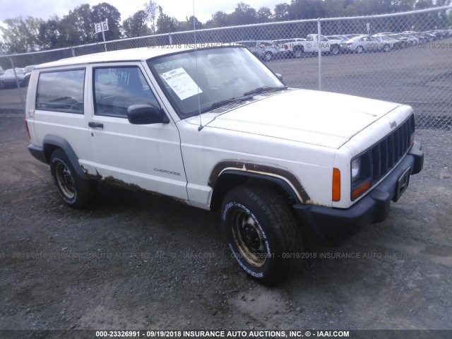 1J4FJ27S5WL106617 - 1998 JEEP CHEROKEE SE WHITE photo 1