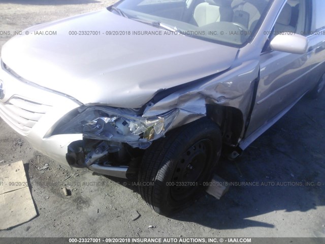 4T1BE46K09U308152 - 2009 TOYOTA CAMRY SE/LE/XLE 金色 照片 6
