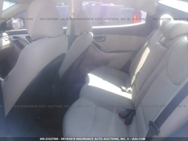 5NPDH4AE7GH791393 - 2016 HYUNDAI ELANTRA SE/SPORT/LIMITED 红色 照片 8