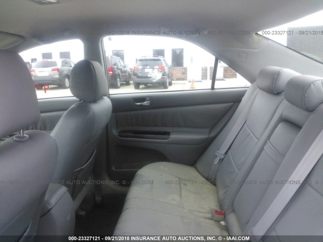 4T1BF30K05U598628 - 2005 TOYOTA CAMRY LE/XLE/SE BLUE photo 8