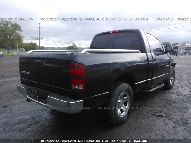 1D7HA16K83J528128 - 2003 DODGE RAM 1500 ST BLACK photo 4