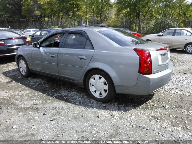 1G6DP567550121891 - 2005 CADILLAC CTS HI FEATURE V6 GRAY photo 3