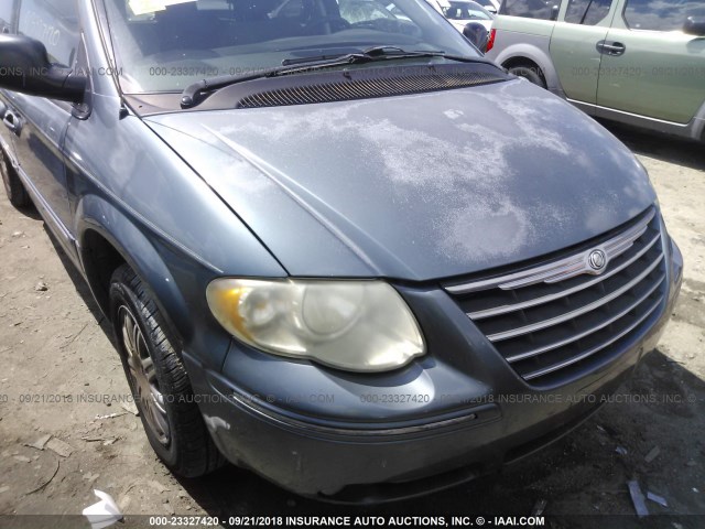 2A8GP64L76R635600 - 2006 CHRYSLER TOWN & COUNTRY LIMITED GREEN photo 6