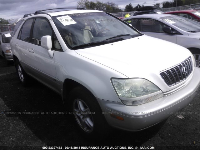 JTJGF10U530153738 - 2003 LEXUS RX 300 WHITE photo 1