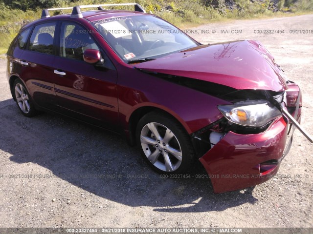 JF1GH6D67BH828792 - 2011 SUBARU IMPREZA OUTBACK SPORT RED photo 1