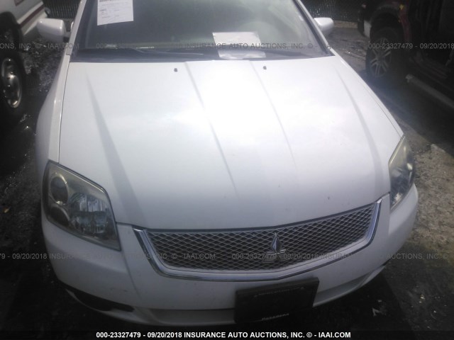 4A32B2FF2CE017915 - 2012 MITSUBISHI GALANT FE WHITE photo 6