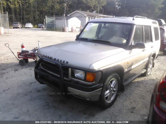 SALTY12462A742632 - 2002 LAND ROVER DISCOVERY II SE TAN photo 2
