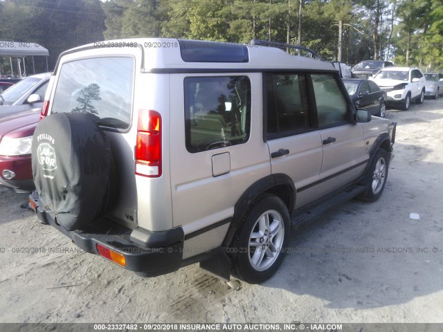 SALTY12462A742632 - 2002 LAND ROVER DISCOVERY II SE TAN photo 4