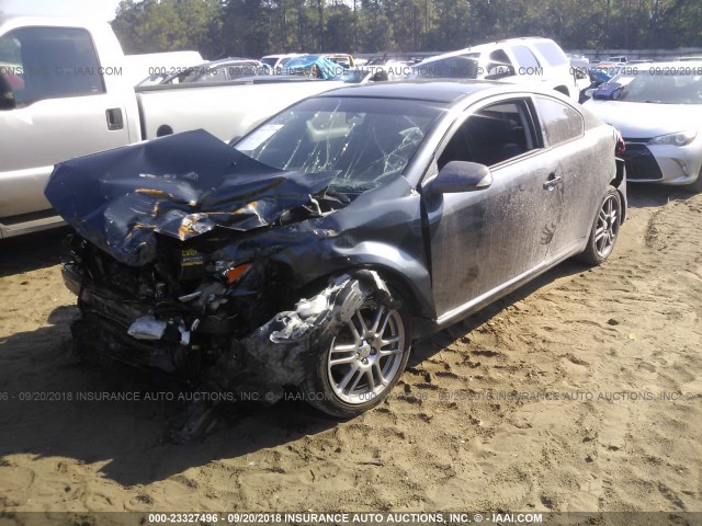 JTKDE177970157122 - 2007 TOYOTA SCION TC 灰色 照片 2