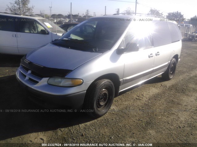 2B4GP45R1YR637633 - 2000 DODGE CARAVAN SE/SPORT SILVER photo 2