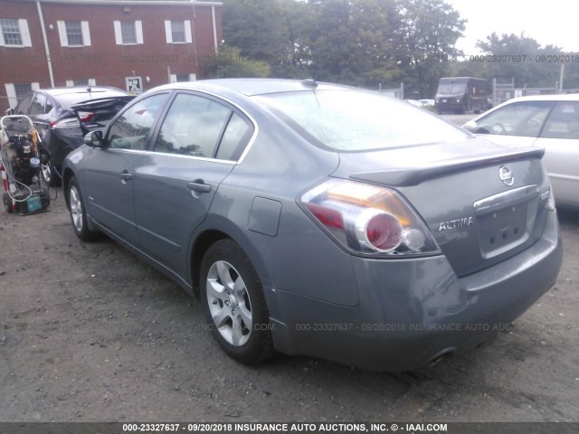 1N4CL21E69C184047 - 2009 NISSAN ALTIMA HYBRID Light Blue photo 3