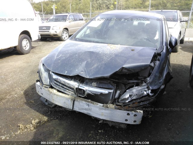 19XFB2F94CE028319 - 2012 HONDA CIVIC EXL GRAY photo 2
