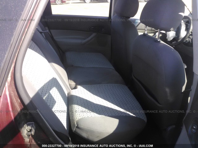 1FAFP34N47W320478 - 2007 FORD FOCUS ZX4/S/SE/SES მუქწითელი ფოტო 8
