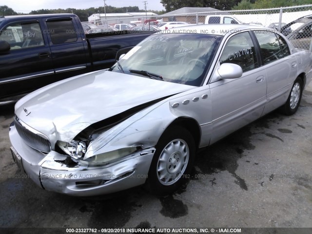 1G4CW54KXY4264296 - 2000 BUICK PARK AVENUE  SILVER photo 2