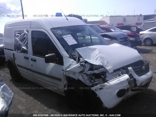 NM0LS6BN2CT115153 - 2012 FORD TRANSIT CONNECT XLT WHITE photo 1