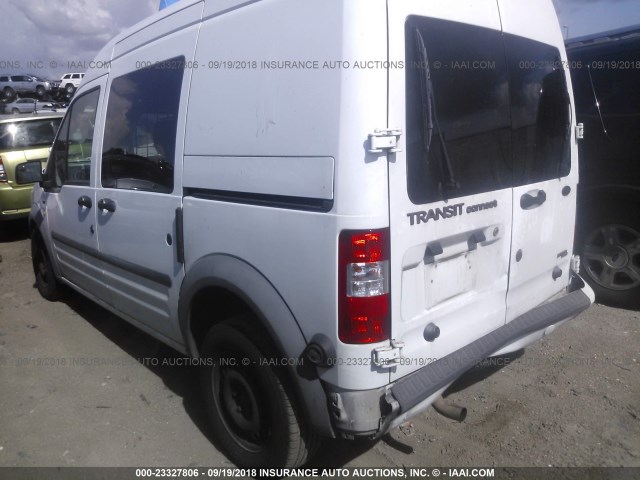 NM0LS6BN2CT115153 - 2012 FORD TRANSIT CONNECT XLT WHITE photo 3