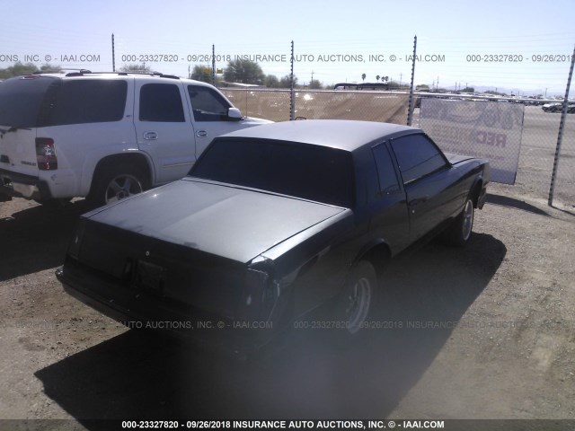 1G1AZ37K6BR441352 - 1981 CHEVROLET MONTE CARLO  BLACK photo 4