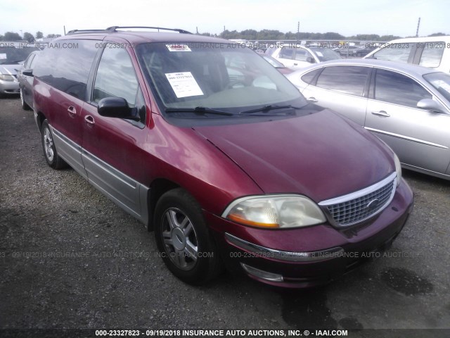 2FMZA53423BA33225 - 2003 FORD WINDSTAR SEL RED photo 1