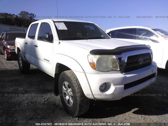 3TMJU62N68M066260 - 2008 TOYOTA TACOMA DOUBLE CAB PRERUNNER WHITE photo 1