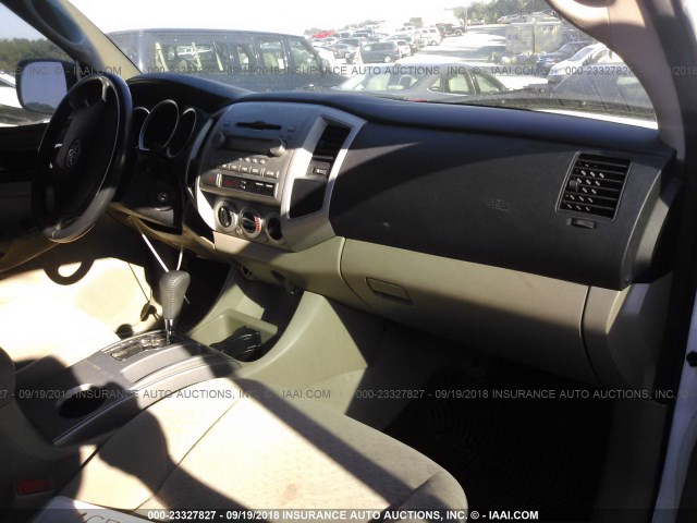 3TMJU62N68M066260 - 2008 TOYOTA TACOMA DOUBLE CAB PRERUNNER WHITE photo 5