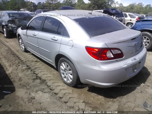 1C3LC46K37N540321 - 2007 CHRYSLER SEBRING SILVER photo 3