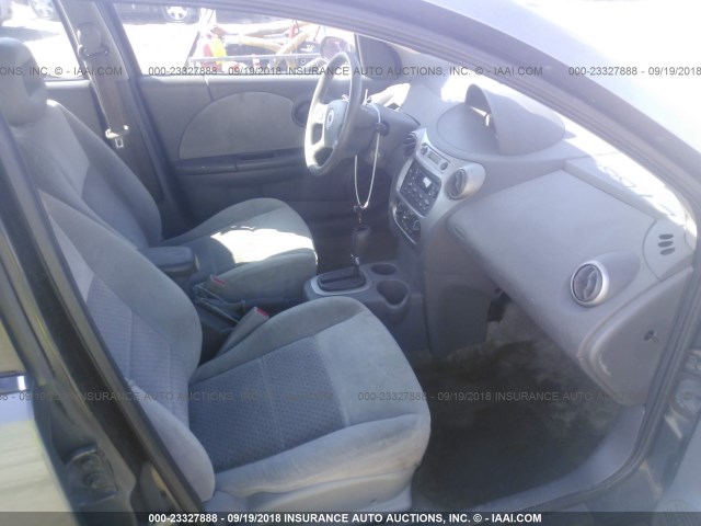 1G8AL52F95Z102145 - 2005 SATURN ION LEVEL 3 GRAY photo 5